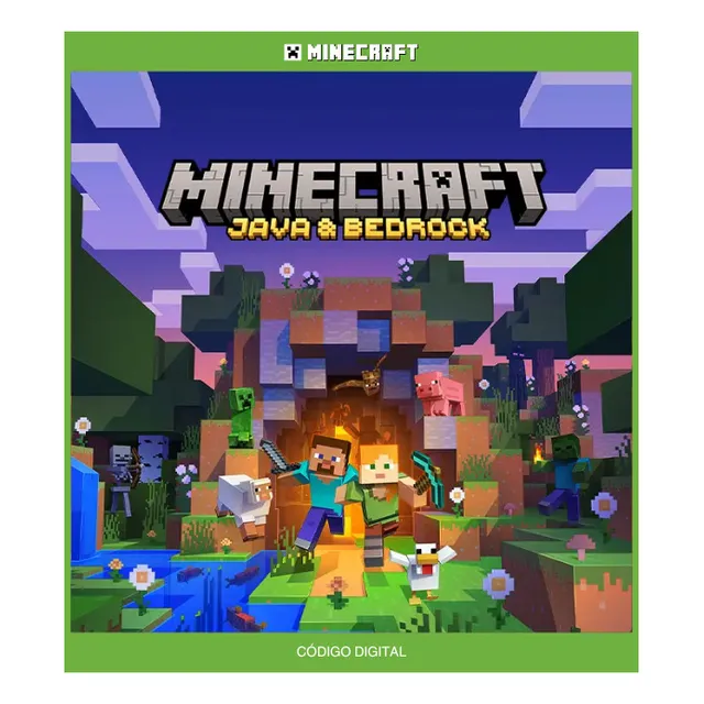 Minecraft: Java & Bedrock Ed.digital Para Pc (cuenta No Key)