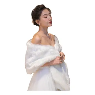 27/185 - Nuevo Chal De Novia De Talla Grande Para 2019 27/185 - Nuevo Chal De Novia De Talla Grande Para 2019