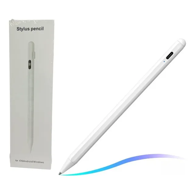 Lapiz Optico Capacitivo Punta Fina Celular Tablet Juegos