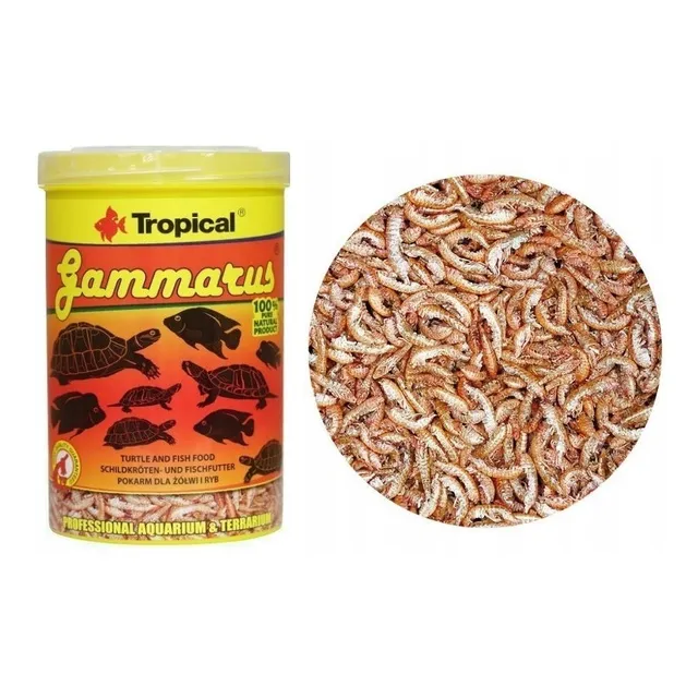 Alimento Gammarus Para Peces Y Tortugas 12g