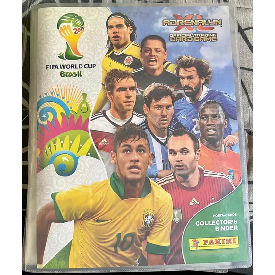 Adrenalyn Xl Brasil 2014+coleccionador Y 3 Limited No Envios Lionel Messi Escudo