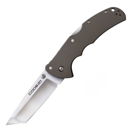 Canivete Cold Steel Code 4 Aluminium Tanto S35vn Black Canivete Cold Steel Code 4 Aluminium Tanto S35vn Black