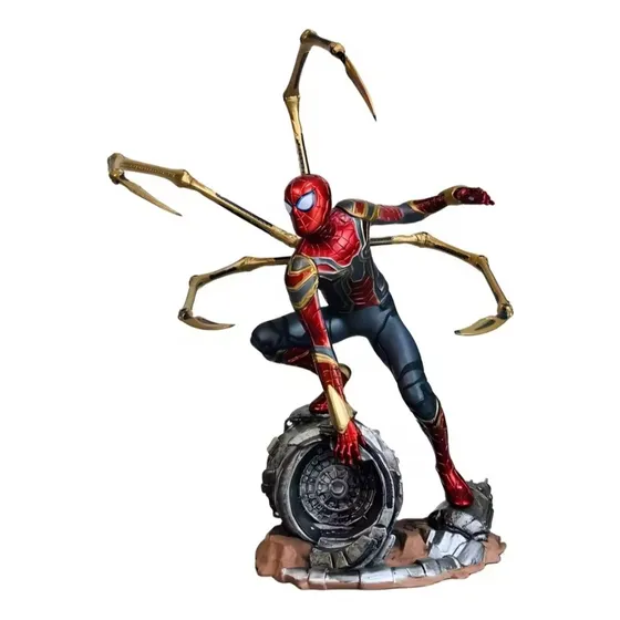 Action Figure Estatua Homem Aranha De Ferro - Iron Spider