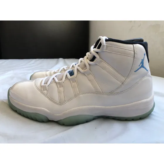Calzado Jordan Xi 11 Legend Blue Columbia Talla 30mx