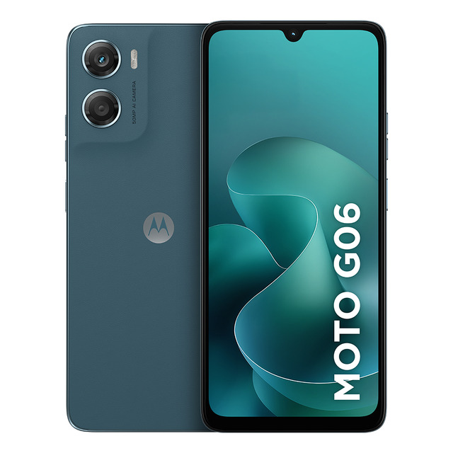 Smartphone Motorola Moto G06 - 128gb 12gb (4gb Ram + 8gb Ram Boost) E Camera 50mp Com Ai B...