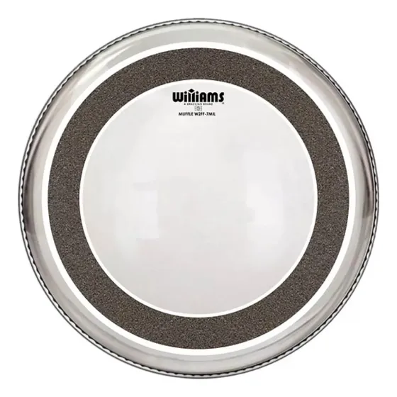 Pele Bateria 22 Williams W2ff5 Muffle Filme Duplo Com Espuma Cor Transparente