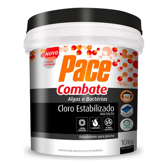 Produto Multiação Pace Combate Granulado Piscina Balde 10k