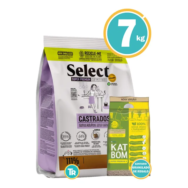 Ración Select Gatos Castrados + Regalo + Envío Gratis