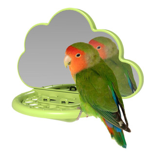 Espejo Para Cacatúas Para Jaula Espejo Para Pájaros Con Perc Espejo Para Cacatúas Para Jaula Espejo Para Pájaros Con Perc