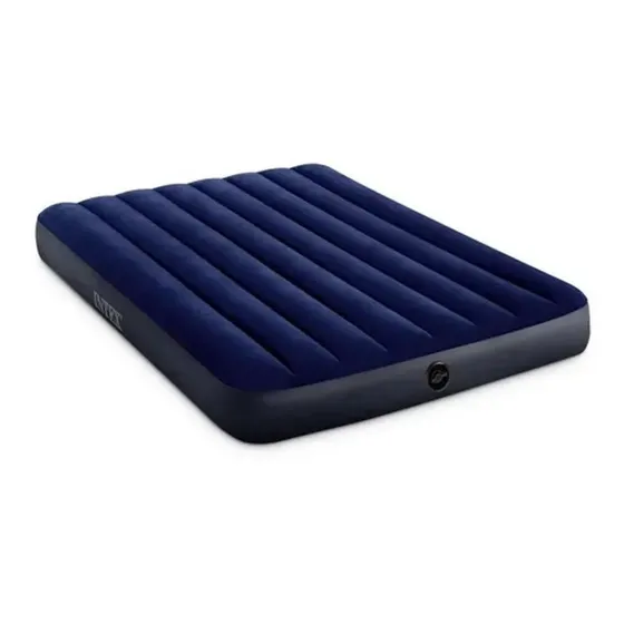 Colchon Inflable 2 Plazas Reforzado Camping Hogar 137x191x25