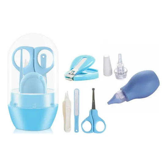 Kit De Manicure/higiene De 4 Piezas Mas Saca Moco Para Bebés