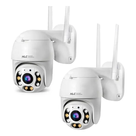 Kit X2 Camara Domo De Exterior Inalámbrica Ptz Full Hd Zoom | Cuotas sin interés