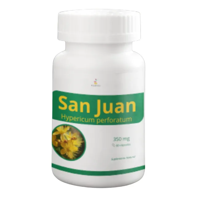 Antidepresivo Natural Hierba San Juan Caps Sabor Sin Sabor