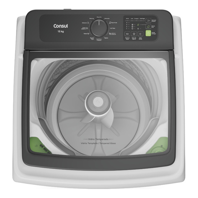 Máquina De Lavar Cwn15ab 15kg Branca Consul Cor Branco Máquina De Lavar Cwn15ab 15kg Branca Consul Cor Branco