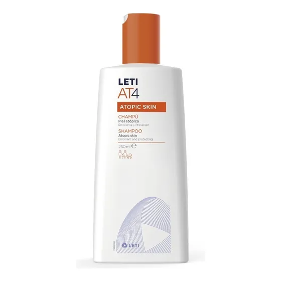 Leti At4 Shampoo Piel Atópica 250 Ml.