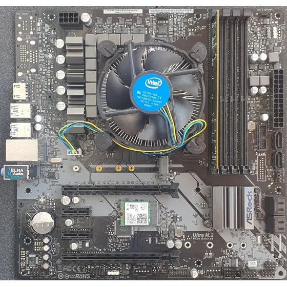 Combo Tarjeta Madre 9na Gen 1151/intel I5-9500/8gb Ram 3200