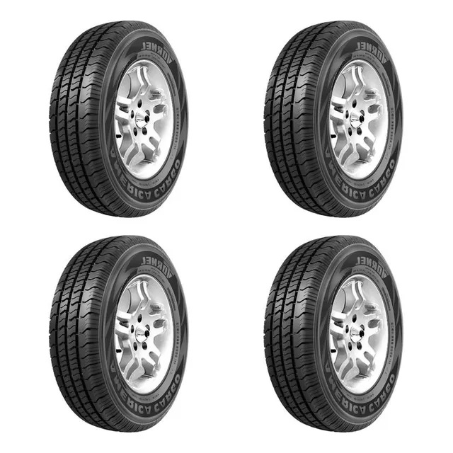 Kit 4 Llantas Tornel 195r15c America Cargo