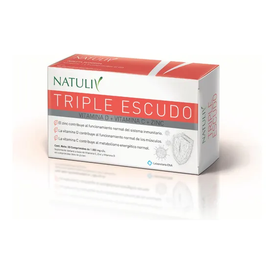 Natuliv Triple Inmunidad Mejora Sistema Inmune Defensas Sabor Neutro