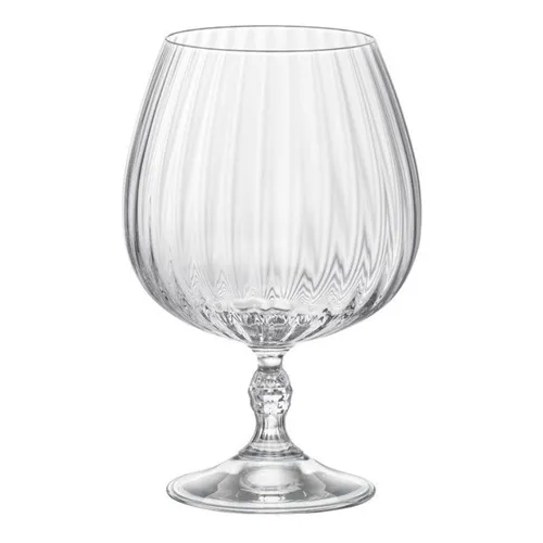 Copas De Cognac Brandy Cristal Bormioli Rocco Premium Set 6 Color Transparente