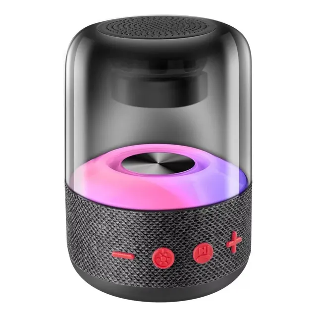 Altavoz Bluetooth Portátil Con Luz Led Fresca Bluetooth 5.1