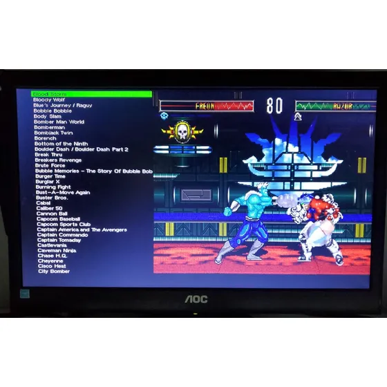 Multijuego Clásico Para Monitor Crt O Vga Jamma Arcade Vario