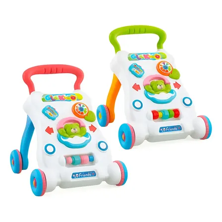 Andador Infantil Brinquedo Educativo Musical Didático 2 Em 1