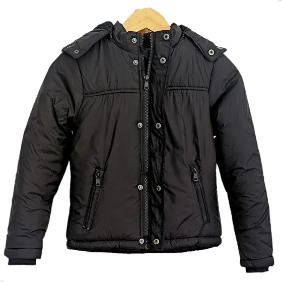 Jaqueta Puffer Casaco Menino Nylon Forrada Quente Peluciada.