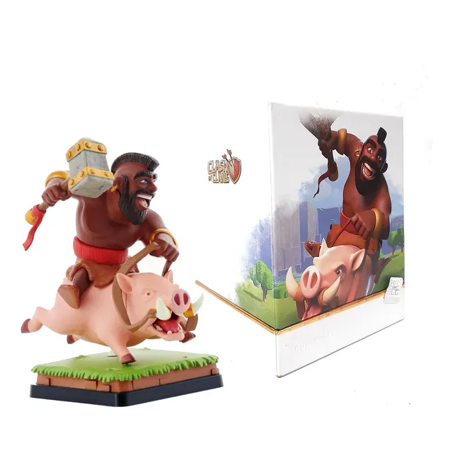 Figuras Acción Exclusiva Hog Rider - Clash Royale Original
