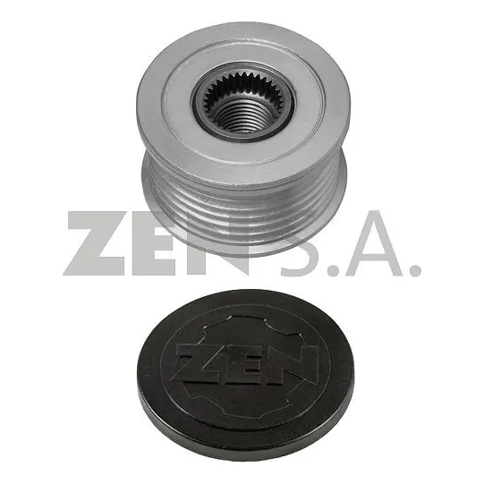 Polea 6pk C/embrague Alt M-benz Clase C/e 200/220/280cdi