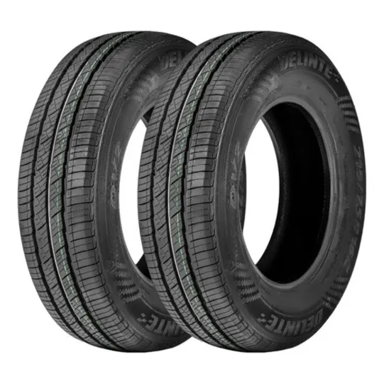 Kit 2 Pneu Delinte Aro 15c 205/70r15c Dv2 106/104s 8pr