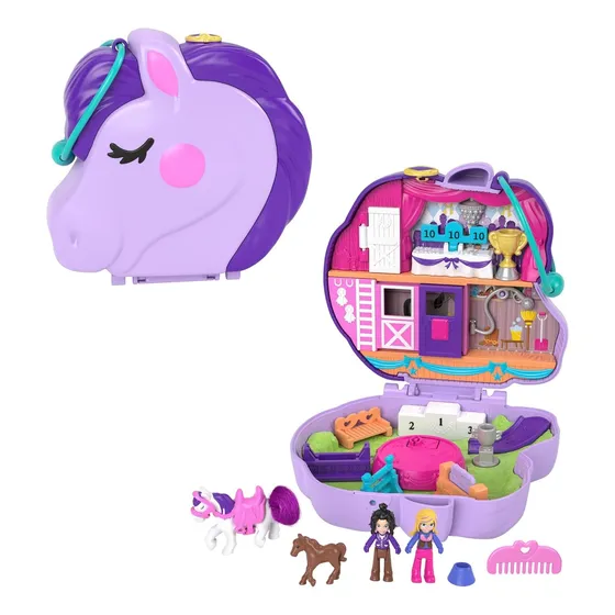 Polly Pocket Estuche De Poni Jumping Style 