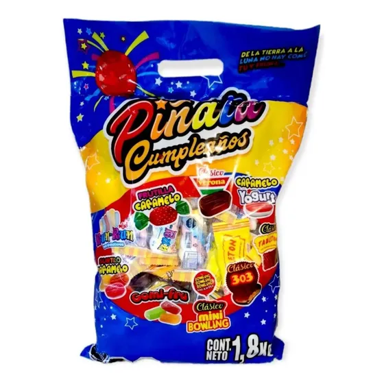 Surtido De Golosinas Para Piñatas Fruna 1.8kg
