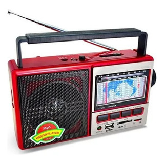 Rádio Portátil Lelong Le-604 11 Faixas Usb/sd Am Fm Rádio Portátil Lelong Le-604 11 Faixas Usb/sd Am Fm