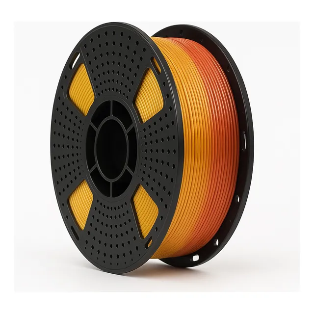 Filamento Pla Silk Nexus 3d 1.75 Mm - 1 Kg Para Impresora 3d Rojo A Dorado