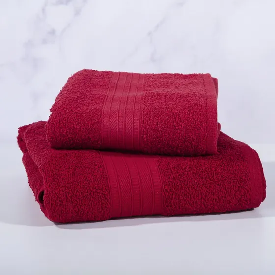 Toalla De Baño 68x125cm Algodón Ama De Casa Semi Gruesa