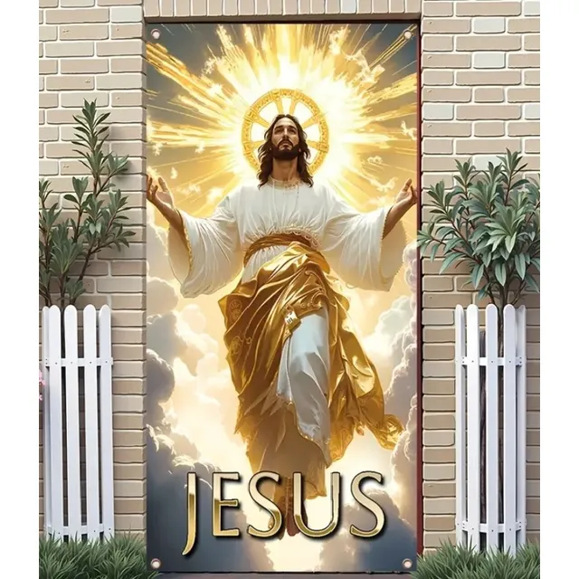 Tapiz Divina Misericordia 180x90 Cms En Poliéster