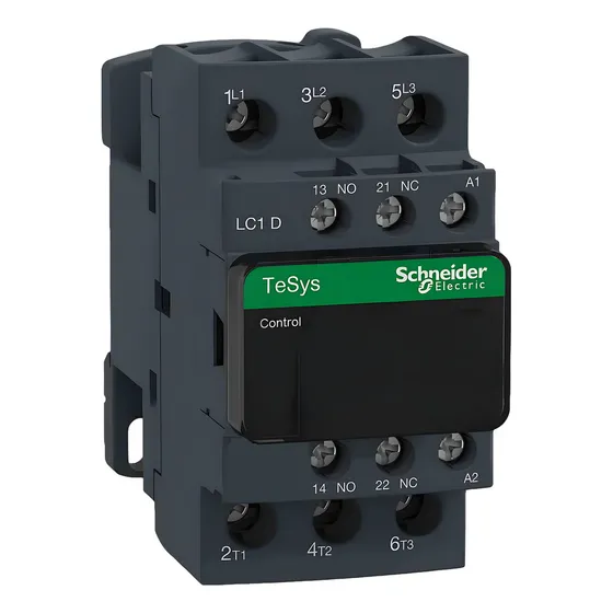 Contactor Schneider 3p 38a 1na+1nc 220vca 50/60hz Lc1d38m7