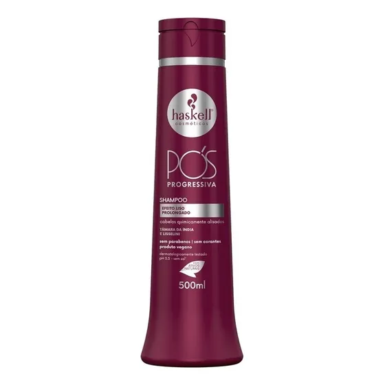 Haskell Pós Progressiva Shampoo 500ml