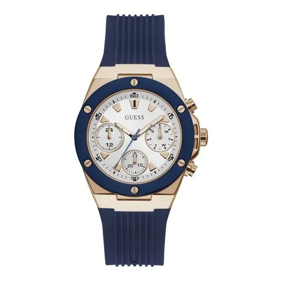 Reloj Guess Silicona Dama Gw0030l5 100% Original