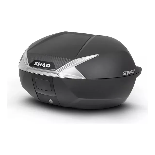 Baul Shad Sh 47 Litros Trasero Blanco - Fas Motos