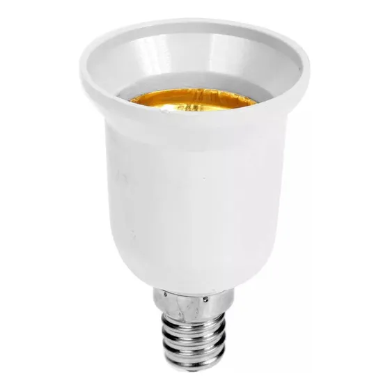 . Adaptador Y Convertidor Extensible Profesional E12 A E27