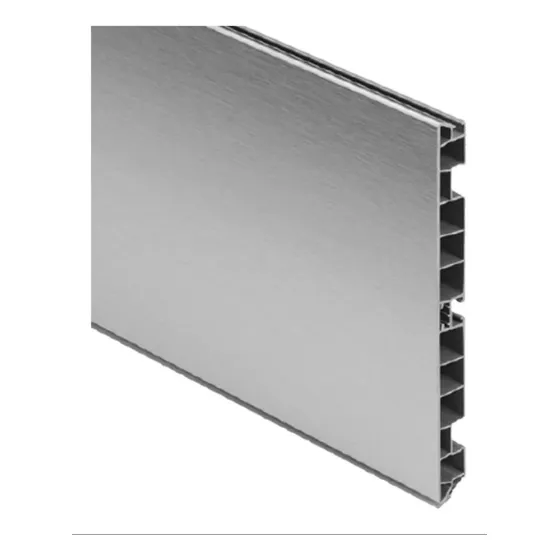 Rodapie Aluminio En Pvc 15 Cm Liso 3.60mts Cocina Empotrada