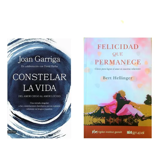 Constelar Vida + Felicidad Permanece - Garriga - 2 Libros