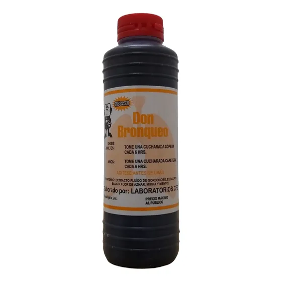 Jarabe Don Bronqueo 240ml 100% Natural 