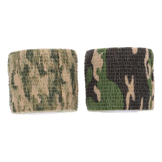 2 Rollos De Vendajes De Camuflaje De Supervivencia En El Cam 2 Rollos De Vendajes De Camuflaje De Supervivencia En El Cam