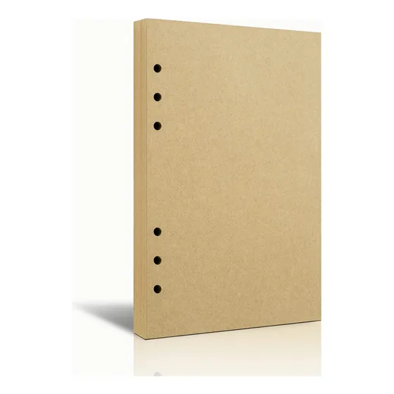 Hojas A6 Para Carpeta Planner - Hojas De Repuesto - 80 Hojas