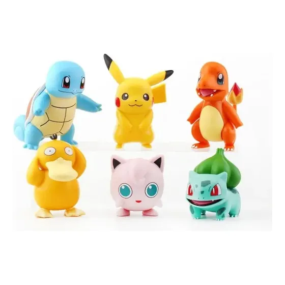 Set Muñecos Pokemon Picachu 