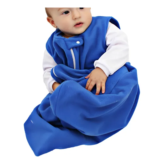 Saco De Dormir Cobertor De Vestir Bebe Soft Ziper Titétis