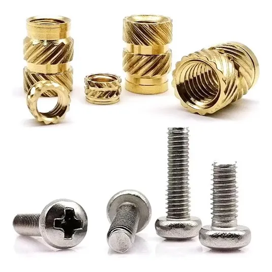 Set Inserto Roscado Y Tornillo
