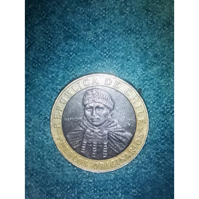 Moneda De 100 Pesos Chilenos,mal Acuñada